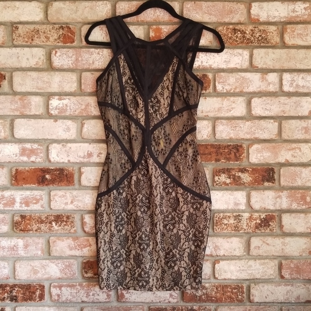 Lace bodycon dress